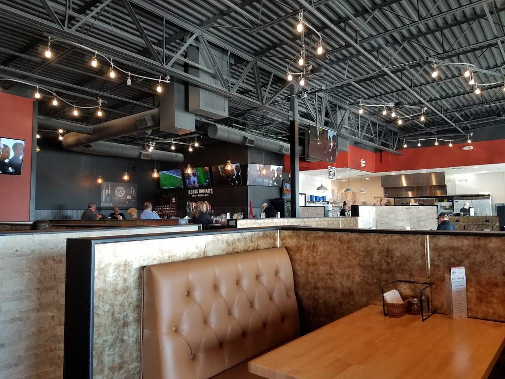 Noble Romans Craft Pizza & Pub | restaurant | 6428 Whitestown Pkwy, Whitestown, IN 46075, USA | 3177693377 OR +1 317-769-3377