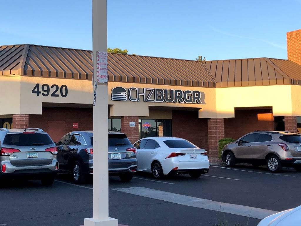CHZBURGR | restaurant | 4920 W Thunderbird Rd Ste #119, Glendale, AZ 85306, USA | 6023145407 OR +1 602-314-5407