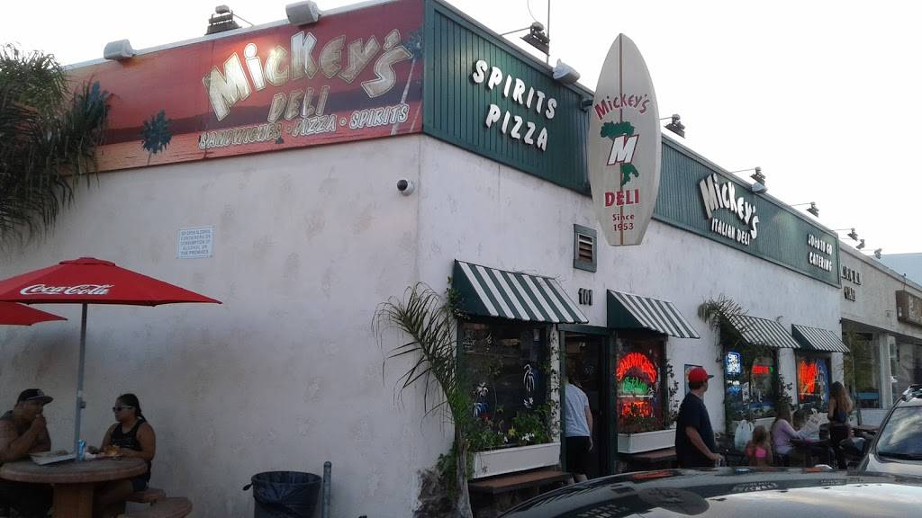 Mickey’s Italian Delicatessen & Liquor Store | meal delivery | 101 Hermosa Ave, Hermosa Beach, CA 90254, USA | 3103762330 OR +1 310-376-2330