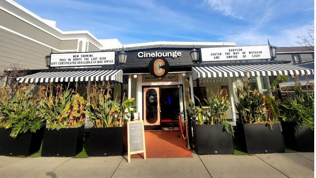 Cinelounge® Tiburon | restaurant | 40 Main St, Tiburon, CA 94920, USA | 4157976976 OR +1 415-797-6976