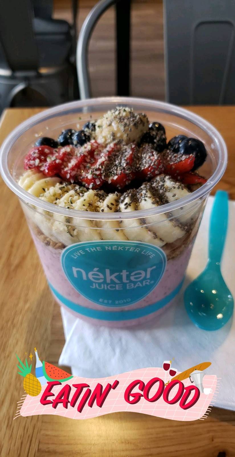 Nékter Juice Bar | cafe | 3482 Lithia Pinecrest Rd, Valrico, FL 33596, USA | 8134092679 OR +1 813-409-2679