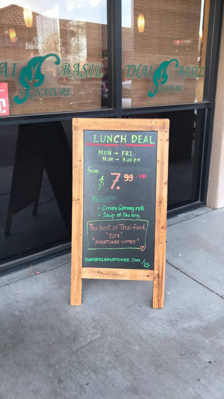 Thai Basil Signature Ahwatukee | restaurant | 4221 E Chandler Blvd # 106, Phoenix, AZ 85048, USA | 4807046013 OR +1 480-704-6013