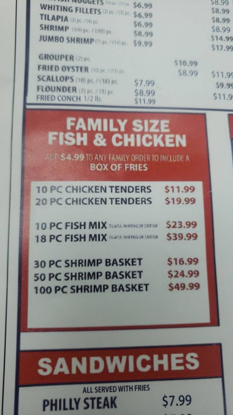 Captain Hook Fish & Chicken | restaurant | 4086 Jimmie Dyess Pkwy Suite A, Augusta, GA 30909, USA | 7064967352 OR +1 706-496-7352