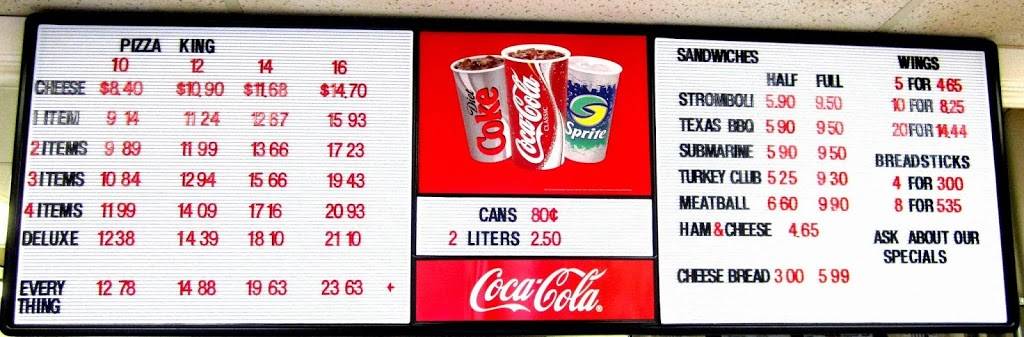 Pizza King | restaurant | 2000 Wabash Ave, Terre Haute, IN 47803, USA | 8122323423 OR +1 812-232-3423