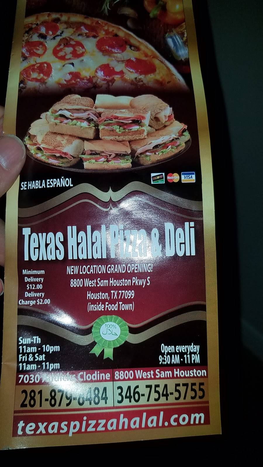 Texas Pizza | meal delivery | #100, 2346, 7030 Addicks Clodine Rd, Houston, TX 77083, USA | 2817476501 OR +1 281-747-6501