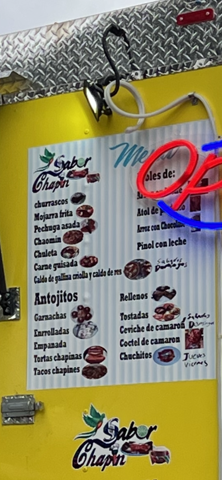 El sabor chapín | restaurant | 9052 Galewood Dr, Austin, TX 78758, USA | 5125438583 OR +1 512-543-8583