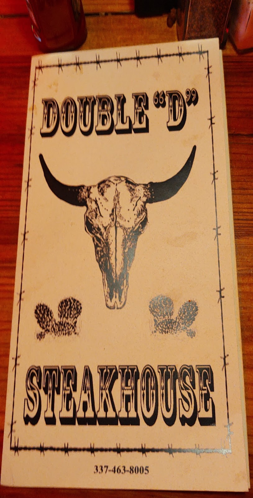 Double D Steak House | restaurant | 1030 N Pine St, DeRidder, LA 70634, USA | 3374638005 OR +1 337-463-8005