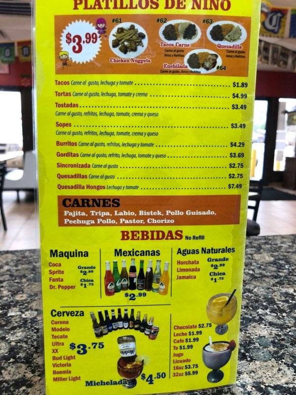Taquerias Jesus Maria | restaurant | 6503 Airline Dr STE A, Houston, TX 77076, USA | 7137420177 OR +1 713-742-0177