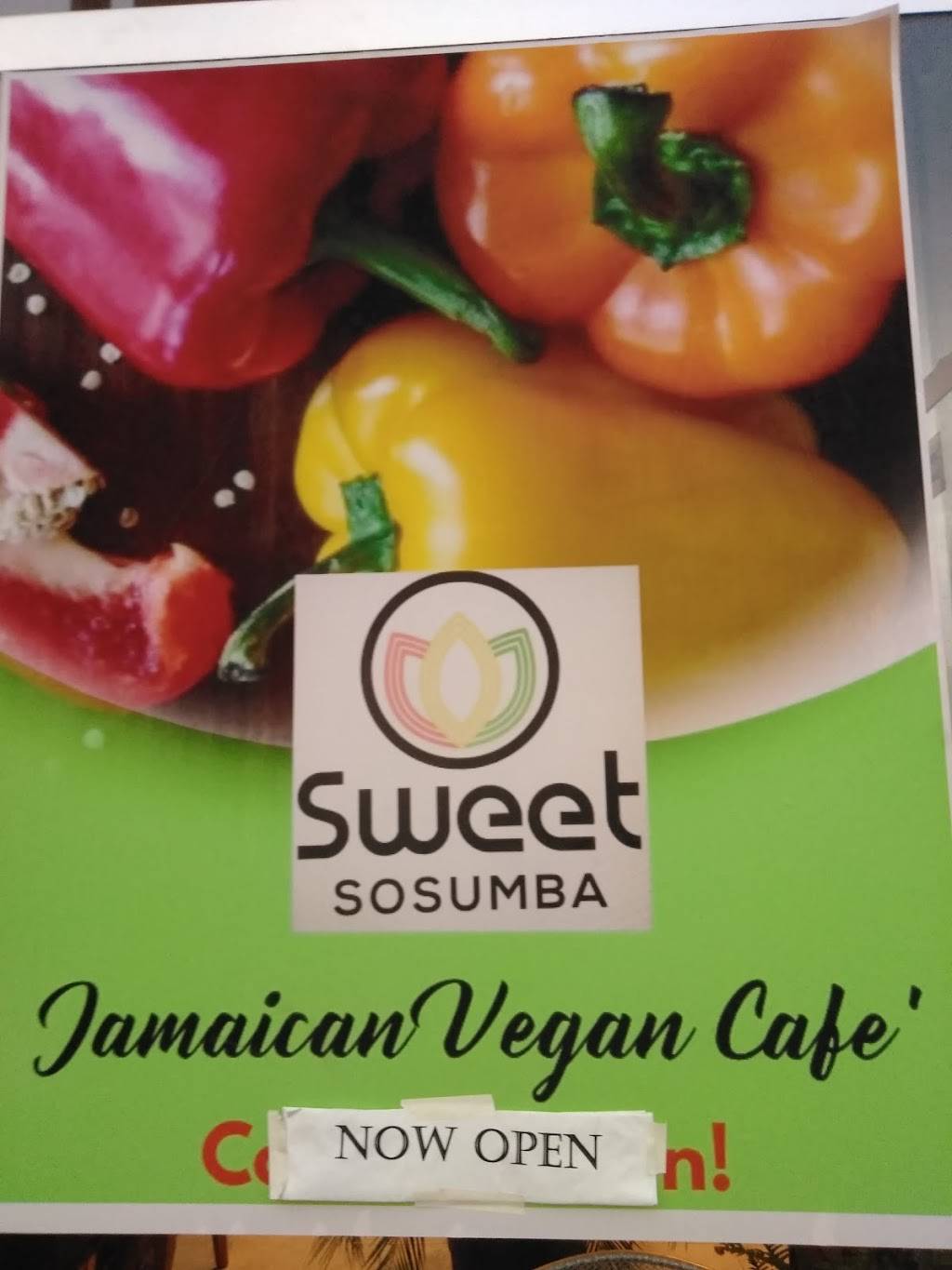 Sweet Sosumba Jamaican Vegan Cafe | restaurant | 3501 Georgia Ave NW Unit B, Washington, DC 20010, USA | 2023137760 OR +1 202-313-7760