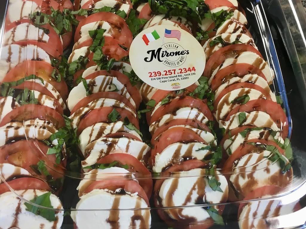 Mirone’s Italian Hoagies & more | restaurant | 814 SW Pine Island Rd Unit 210, Cape Coral, FL 33991, USA | 2392572344 OR +1 239-257-2344