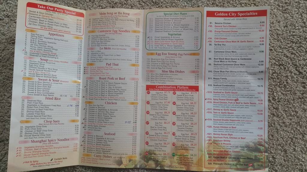 Golden City Restaurant | restaurant | 509 Commissioners Rd W, London, ON N6J 1Y6, Canada | 5194738898 OR +1 519-473-8898