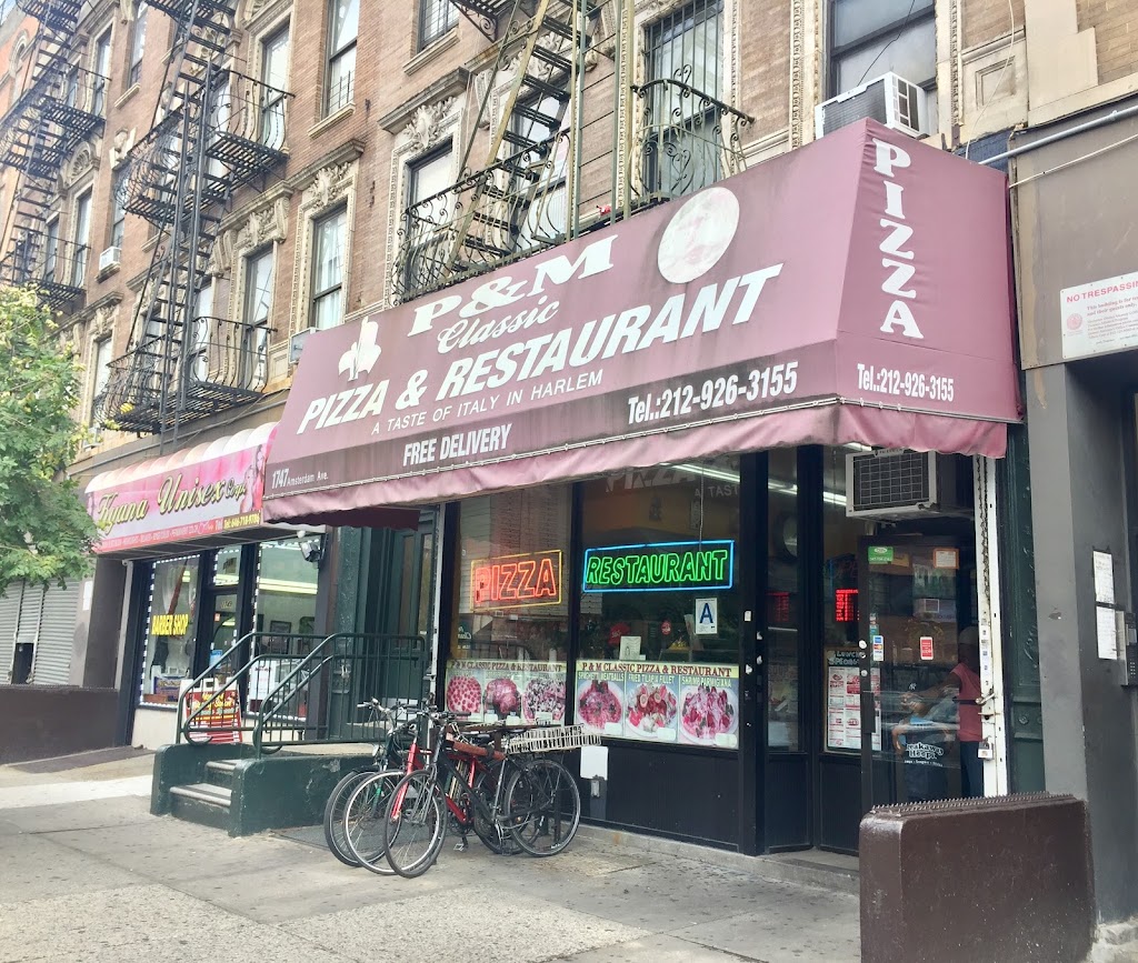 P & M Classic Pizza and Restaurant | meal delivery | 1747 Amsterdam Ave, New York, NY 10031, USA | 2129263155 OR +1 212-926-3155