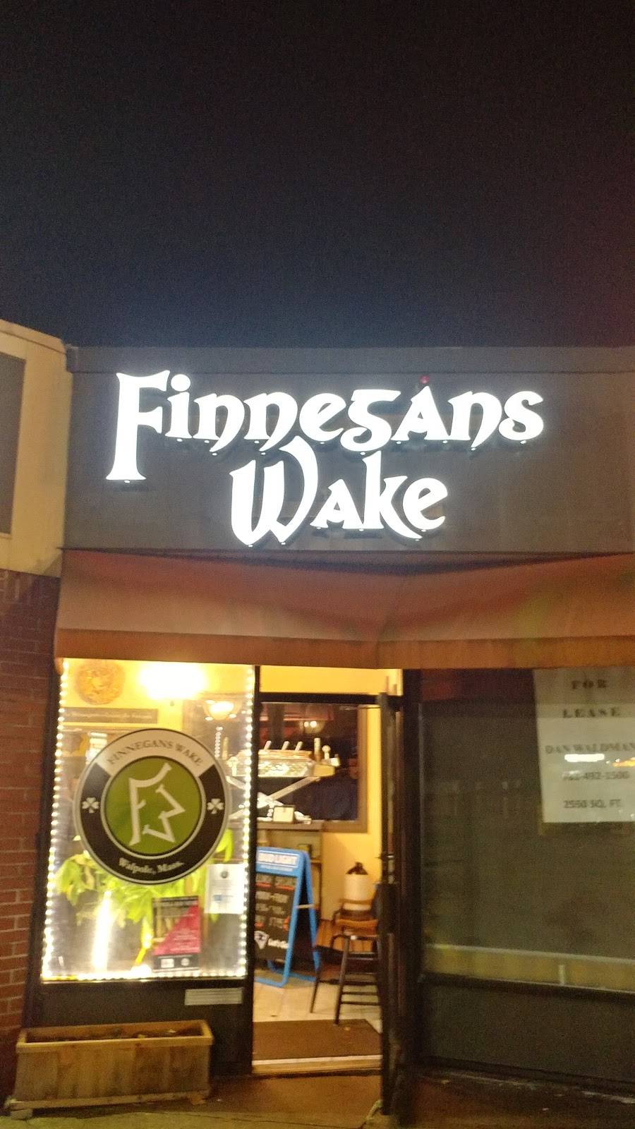 Finnegans Wake Bar and Restaurant | restaurant | 685 Main St, Walpole, MA 02081, USA | 5086681189 OR +1 508-668-1189