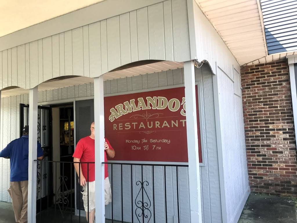Armandos Restaurant | restaurant | 1814 E Main St, Chattanooga, TN 37404, USA | 4236299218 OR +1 423-629-9218