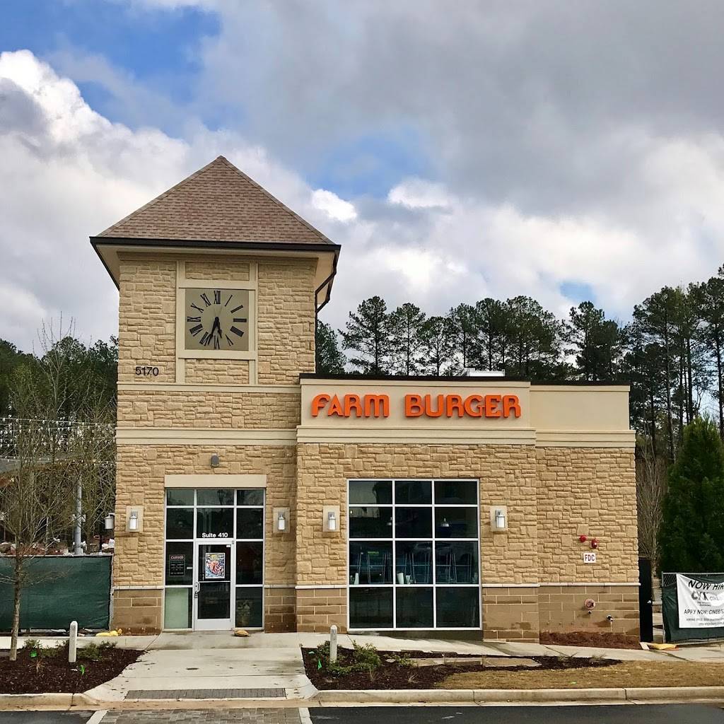 Farm Burger | restaurant | 5170 Town Center Blvd Suite 410, Peachtree Corners, GA 30092, USA | 6786916222 OR +1 678-691-6222