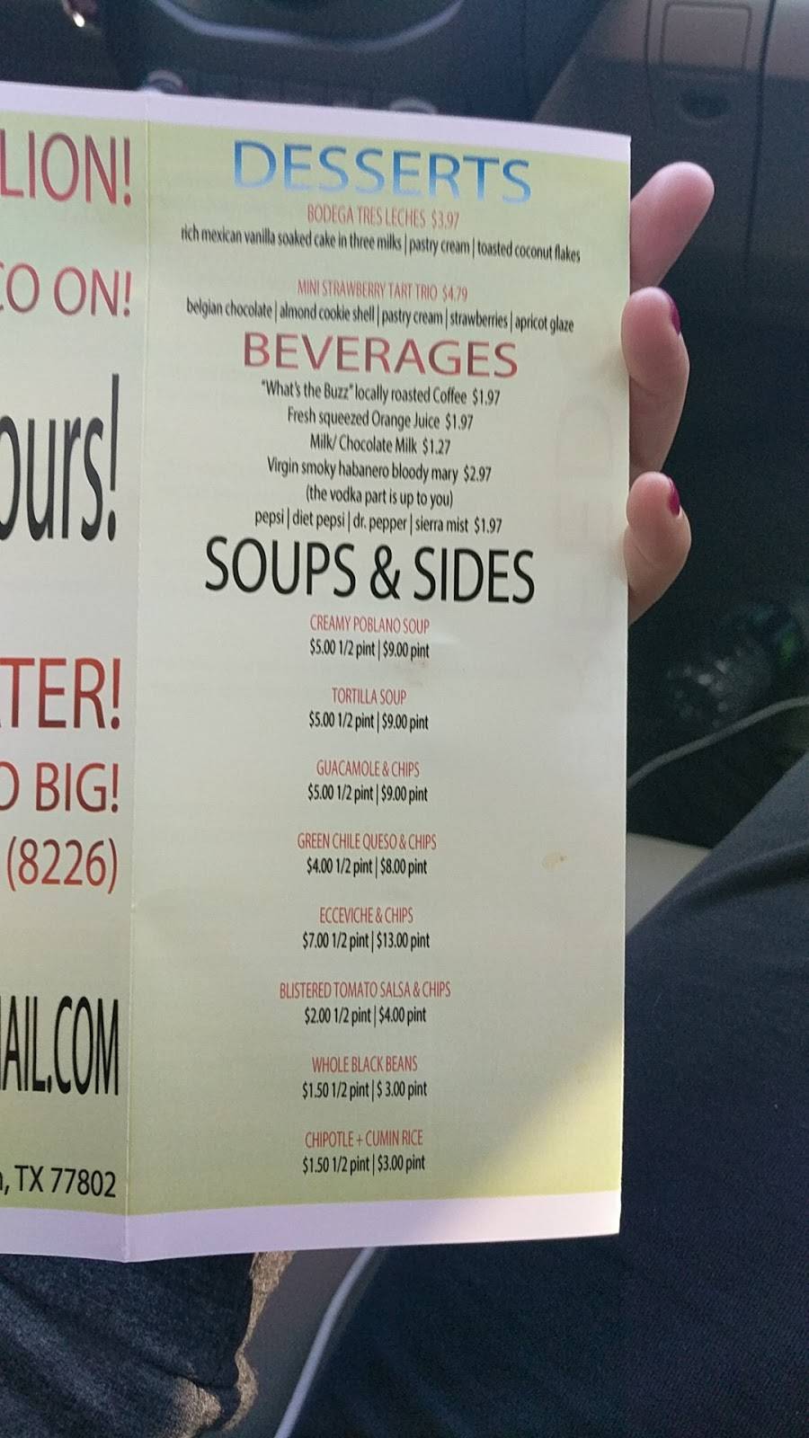 La Bodega | restaurant | 4401 Texas Ave, Bryan, TX 77802, USA | 9796918226 OR +1 979-691-8226