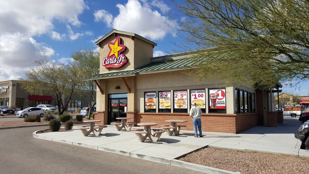 Carls Jr. | restaurant | 18700 S Nogales Hwy, Sahuarita, AZ 85614, USA | 5206485500 OR +1 520-648-5500