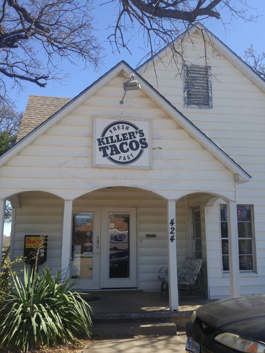 Killers Tacos | restaurant | 424 Bryan St, Denton, TX 76201, USA | 9405141920 OR +1 940-514-1920