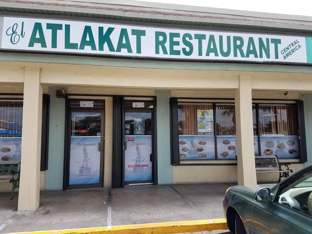 El Atlakat Restaurant | restaurant | 8984 Taft St, Pembroke Pines, FL 33024, USA | 9544500866 OR +1 954-450-0866