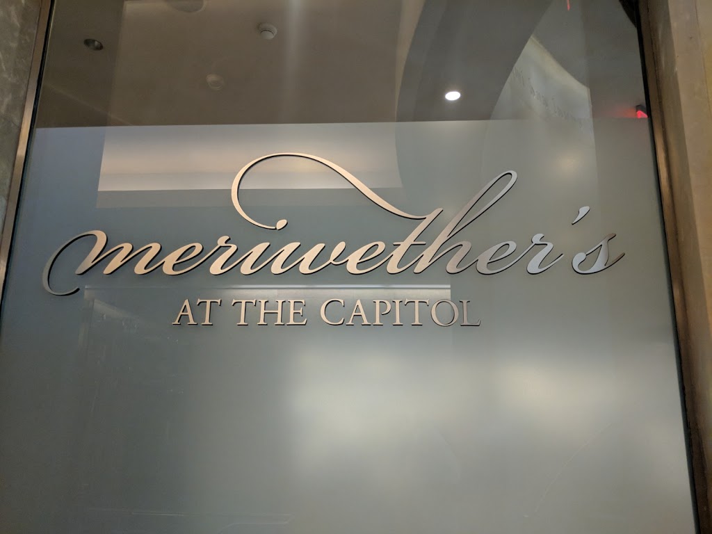 Meriwethers at the Capitol | restaurant | 1000 Bank St, Richmond, VA 23218, USA | 8046987692 OR +1 804-698-7692