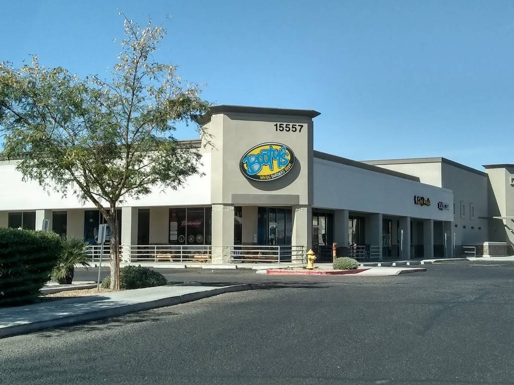 Bootys Wings, Burgers, and Beer | restaurant | 15557 W Bell Rd suite 405, Surprise, AZ 85374, USA | 6235467757 OR +1 623-546-7757