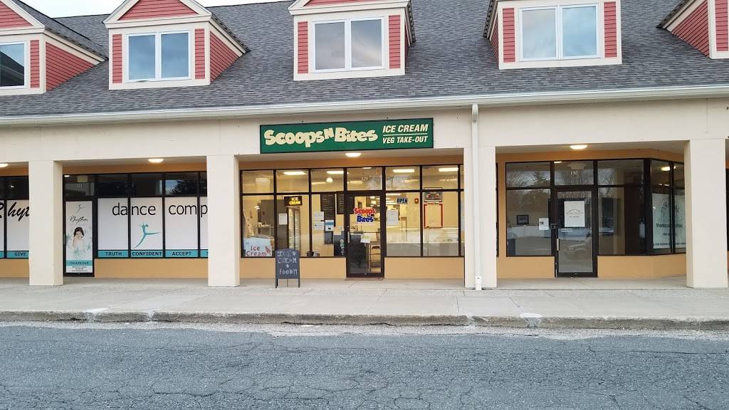 ScoopsnBites ice creams, vegetarian and vegan food take out | restaurant | 57 E Main St Unit 129, Westborough, MA 01581, USA | 5087401908 OR +1 508-740-1908
