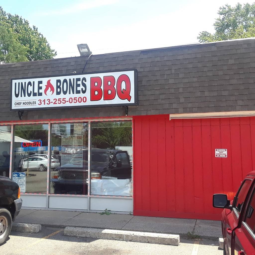 Uncle Bones Bbq | restaurant | 23245 Plymouth Rd, Redford Charter Twp, MI 48239, USA | 3132550500 OR +1 313-255-0500