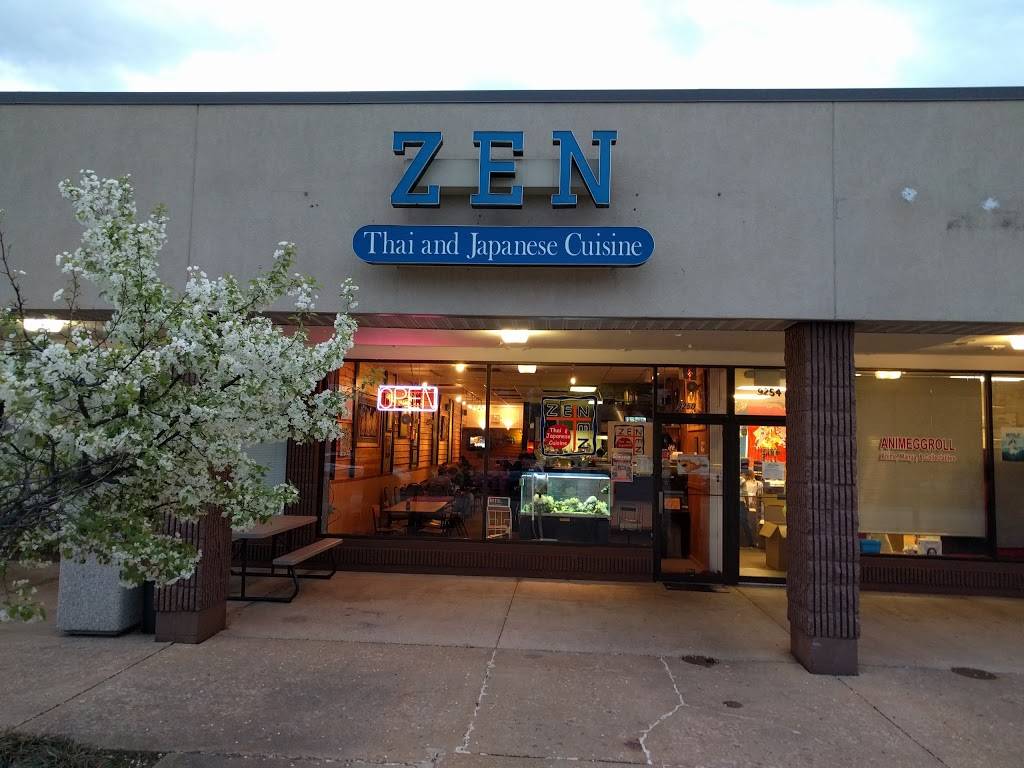 ZEN Thai & Japanese Cuisine | restaurant | 9250 Watson Rd, St. Louis, MO 63126, USA | 3148420307 OR +1 314-842-0307