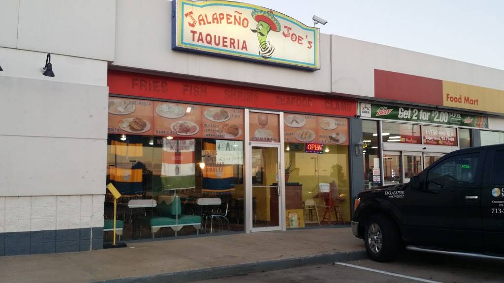 Jalapeno Joes Express | restaurant | 11750 S Texas 6 # D, Sugar Land, TX 77498, USA | 2819331119 OR +1 281-933-1119