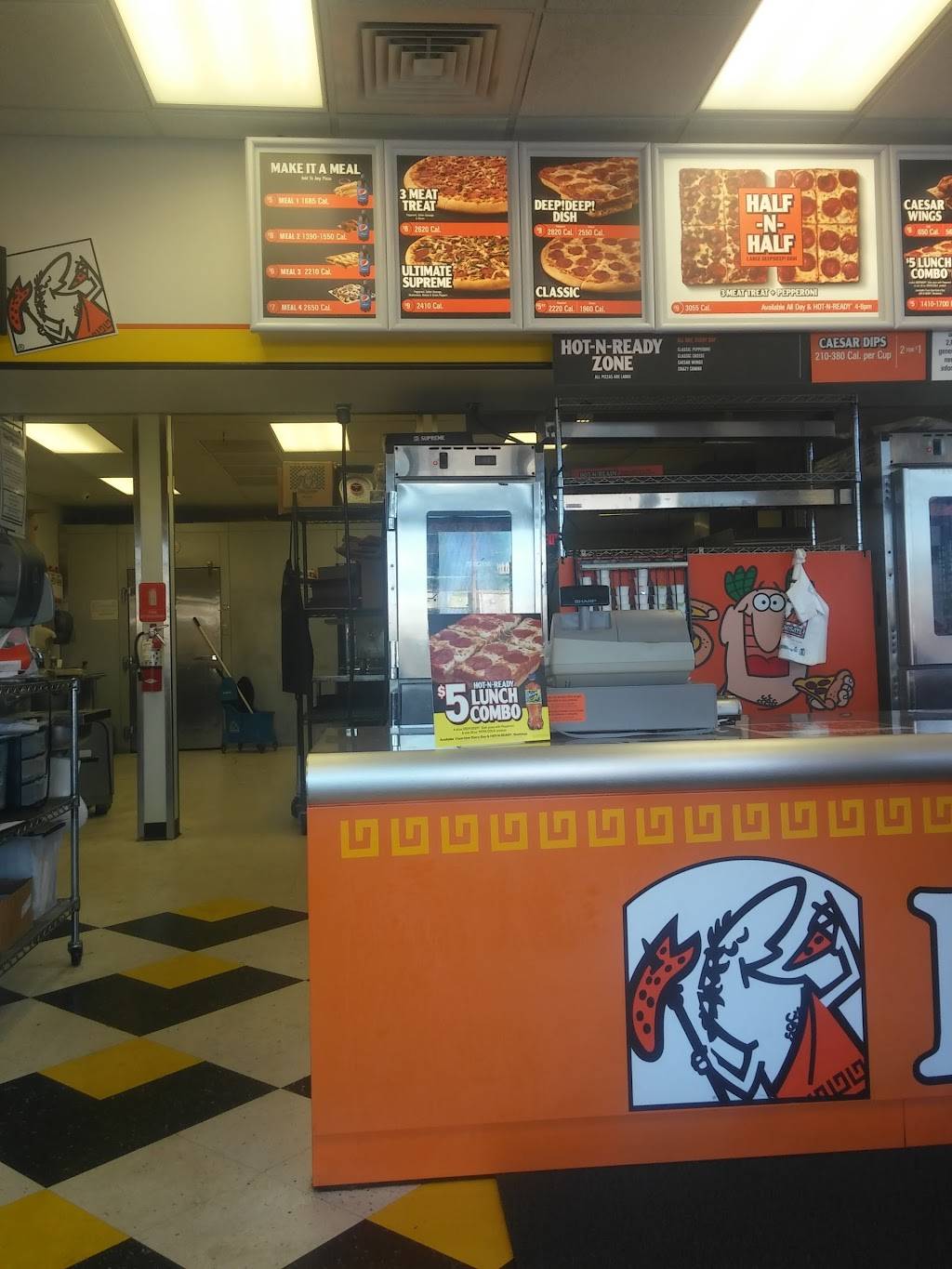 Little Caesars Pizza | meal takeaway | 7569 State Ave, Kansas City, KS 66112, USA | 9137889334 OR +1 913-788-9334