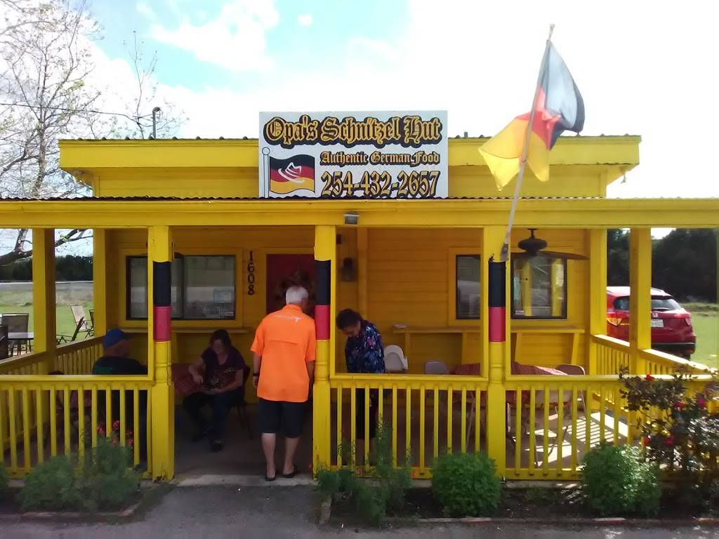 Opas Schnitzel Hut | restaurant | 1608 Farm to Market 2410, Harker Heights, TX 76548, USA | 2544322657 OR +1 254-432-2657