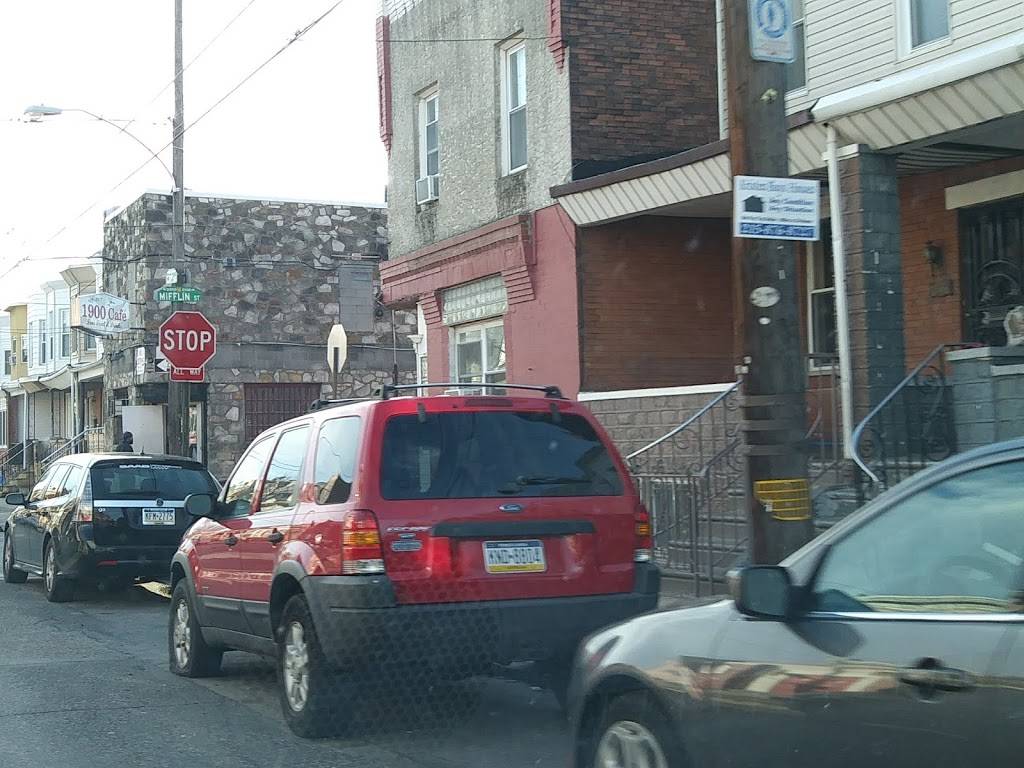 1900 Cafe | restaurant | 1900 S 21st St, Philadelphia, PA 19145, USA | 2152711174 OR +1 215-271-1174