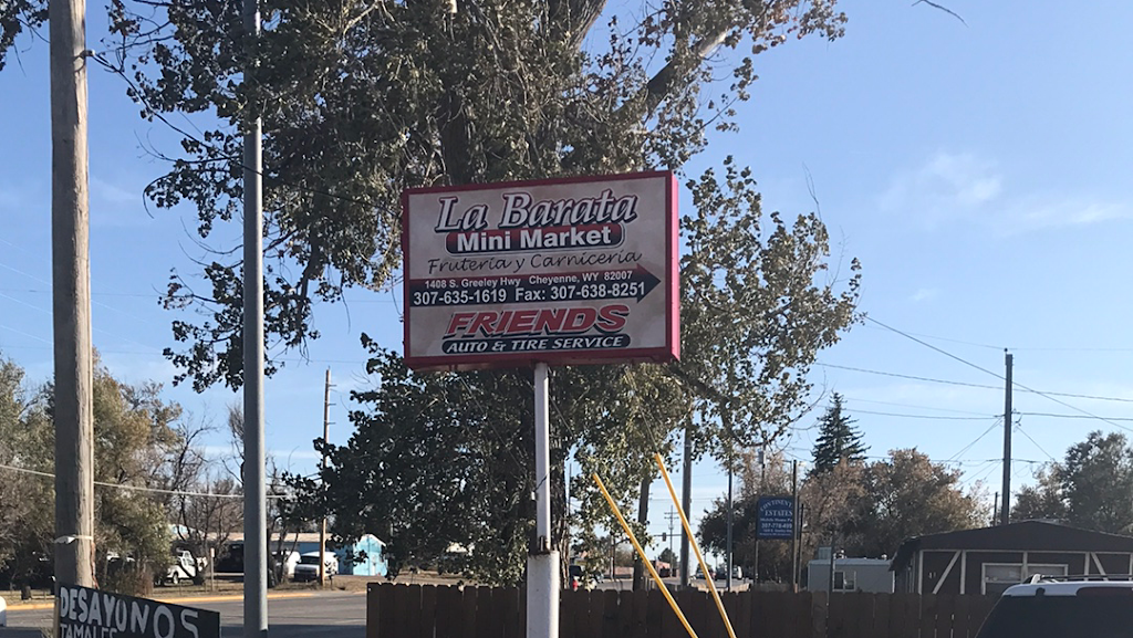 La Barata Mini Market/ Taqueria | restaurant | 1408 S Greeley Hwy, Cheyenne, WY 82007, USA | 9704302742 OR +1 970-430-2742