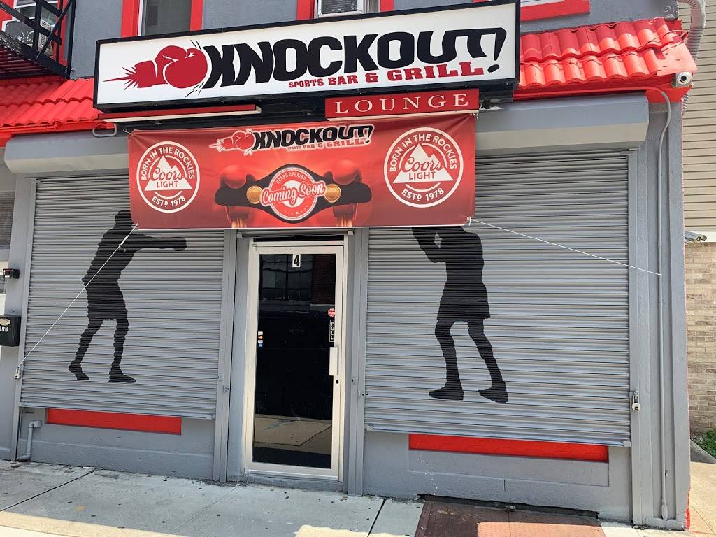 Knockout Sports Bar & Grill | night club | 4 Market St, Passaic, NJ 07055, USA | 9739286902 OR +1 973-928-6902