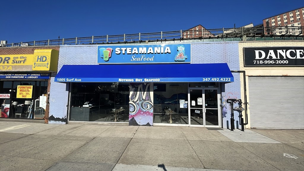 SteaMania | restaurant | 1005 Surf Ave, Brooklyn, NY 11224, USA | 3474924222 OR +1 347-492-4222