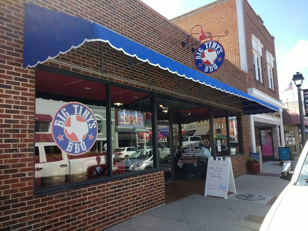 Big Tinys BBQ | restaurant | 179 N Main St, Mooresville, NC 28115, USA | 7046581409 OR +1 704-658-1409