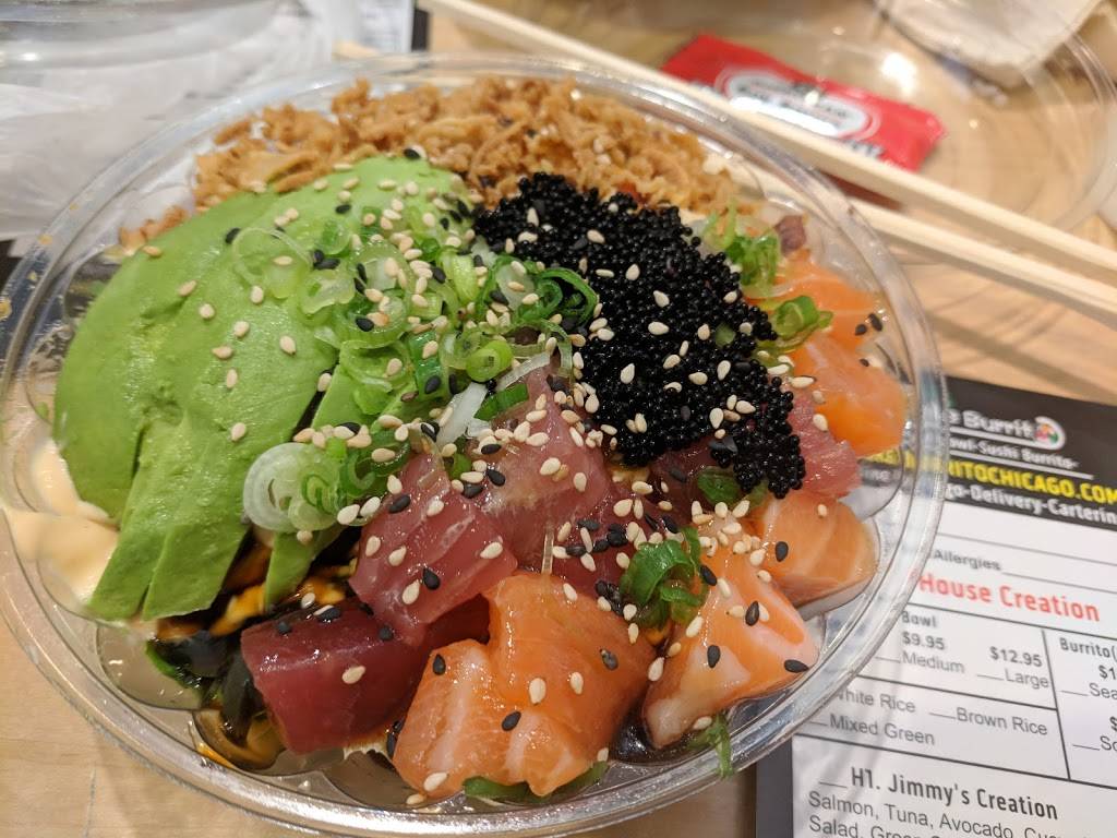 Poke Burrito Oak Park | restaurant | 1025 Lake St, Oak Park, IL 60301, USA | 7085733668 OR +1 708-573-3668