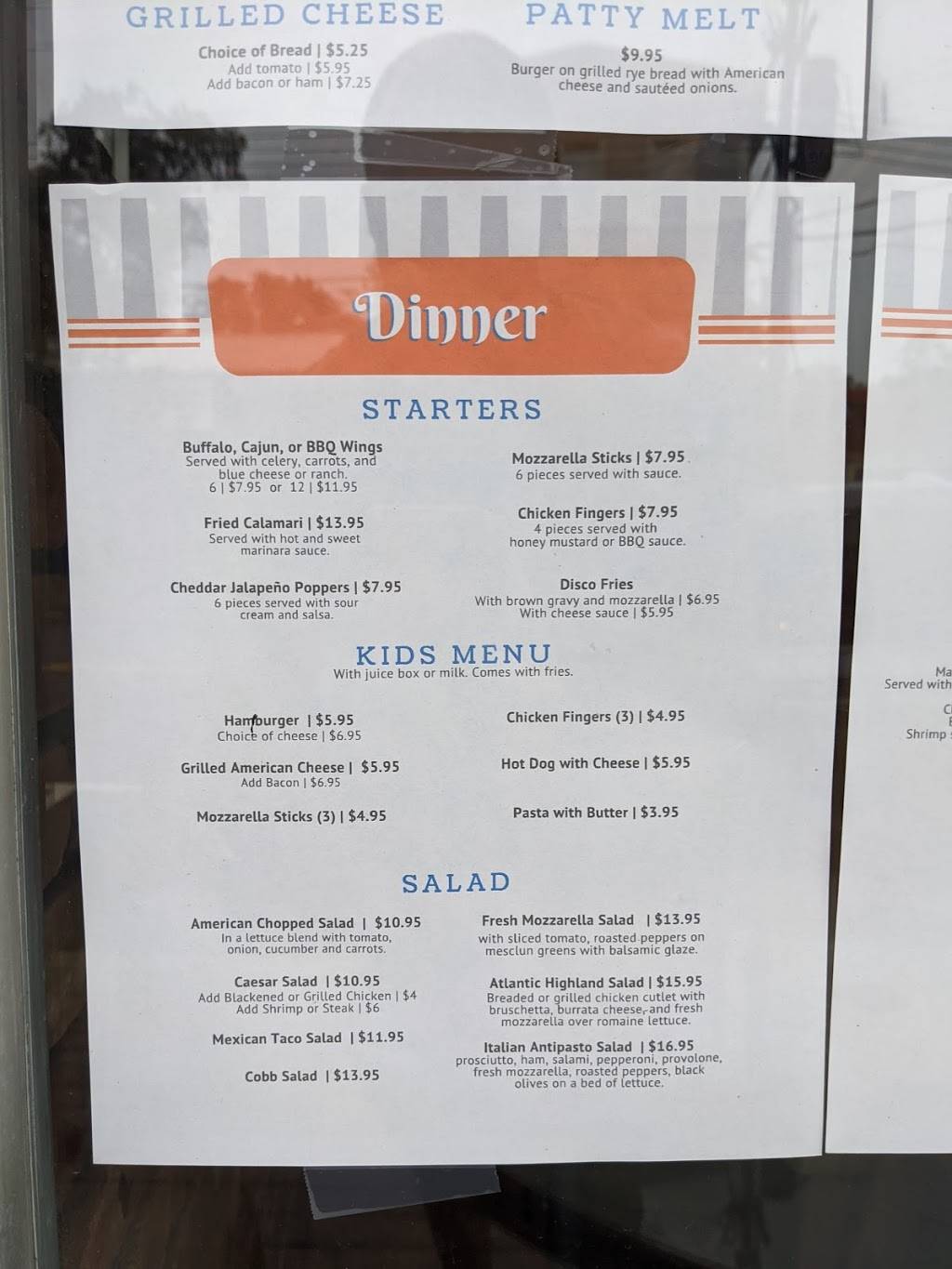 Towne Diner | restaurant | 77 First Ave, Atlantic Highlands, NJ 07716, USA | 7322912418 OR +1 732-291-2418