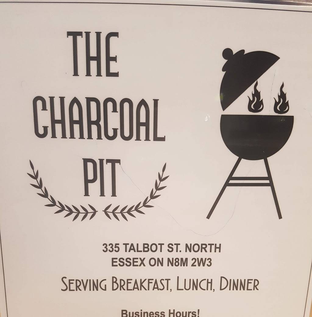The Charcoal Pit (under new management) | restaurant | 335 Talbot St N, Essex, ON N8M 2W3, Canada | 5197767901 OR +1 519-776-7901
