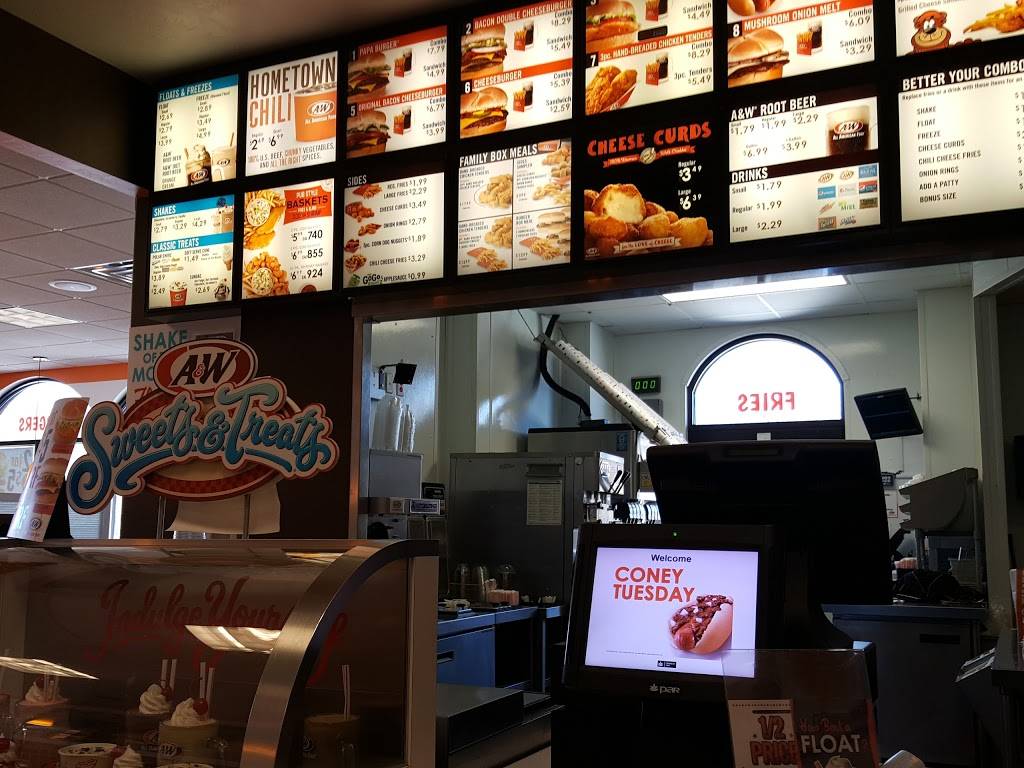 A&W Restaurant | restaurant | 2646 Manitowoc Rd, Bellevue, WI 54311, USA | 9206619140 OR +1 920-661-9140