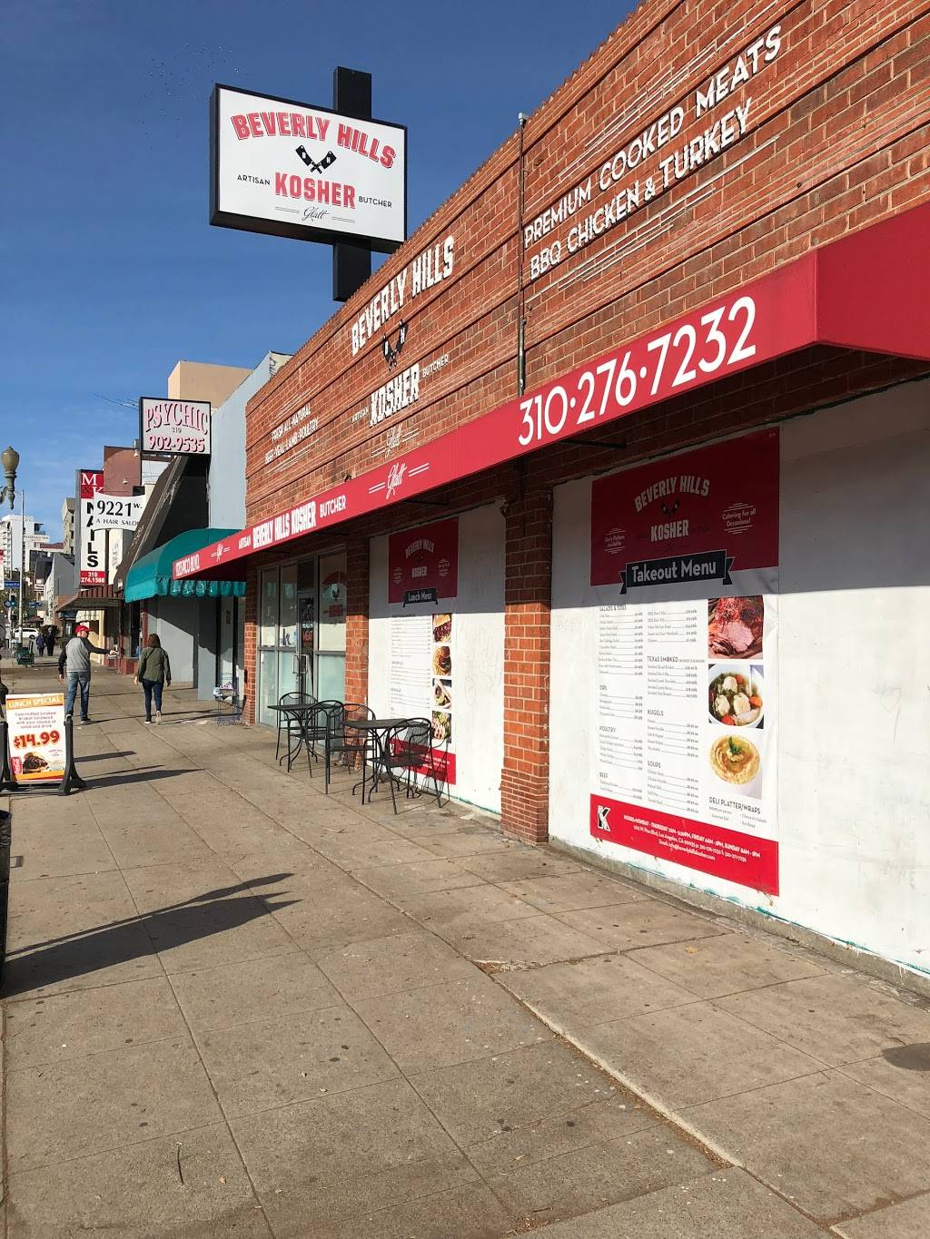 Beverly Hills Kosher Meat Market | restaurant | 9213 W Pico Blvd, Los Angeles, CA 90035, USA | 3102767232 OR +1 310-276-7232