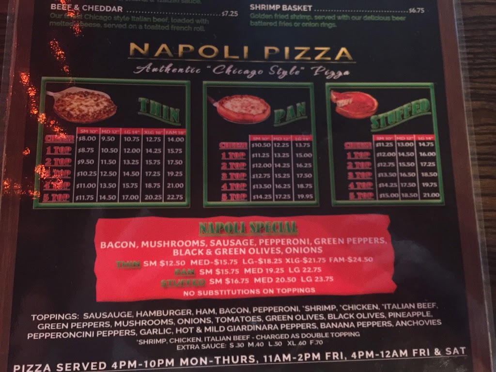 Napolis Chicago Style Pizza | restaurant | 902 Broadway St, Paducah, KY 42001, USA | 2709331024 OR +1 270-933-1024