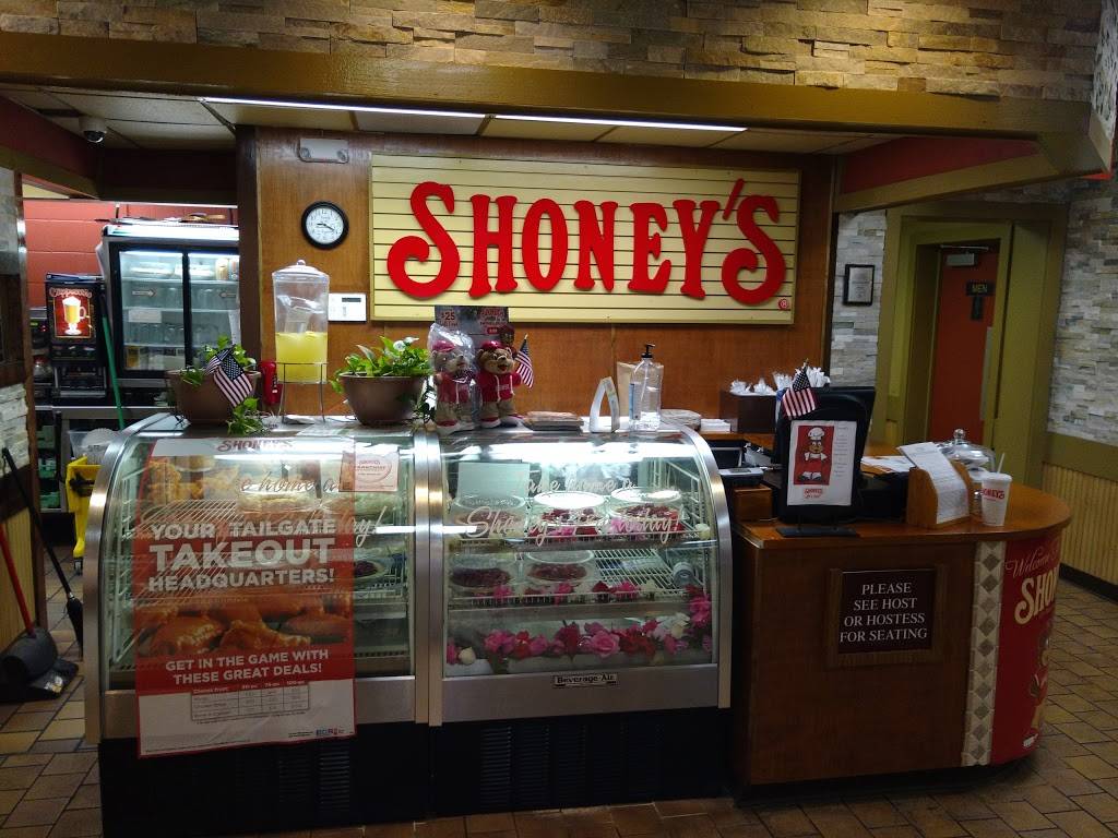 Shoneys Charleston | restaurant | 116 Kanawha Blvd E, Charleston, WV 25301, USA | 3043469437 OR +1 304-346-9437
