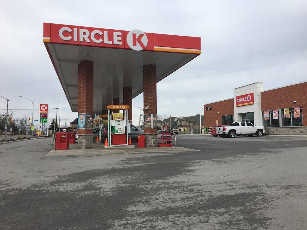 Circle K | meal takeaway | 8267 Thorold Stone Rd, Niagara Falls, ON L2H0P4, Canada | 9053586920 OR +1 905-358-6920