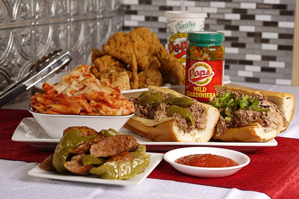 Pops Italian Beef & Sausage | restaurant | 24833 W Jefferson St, Shorewood, IL 60404, USA | 8152806584 OR +1 815-280-6584