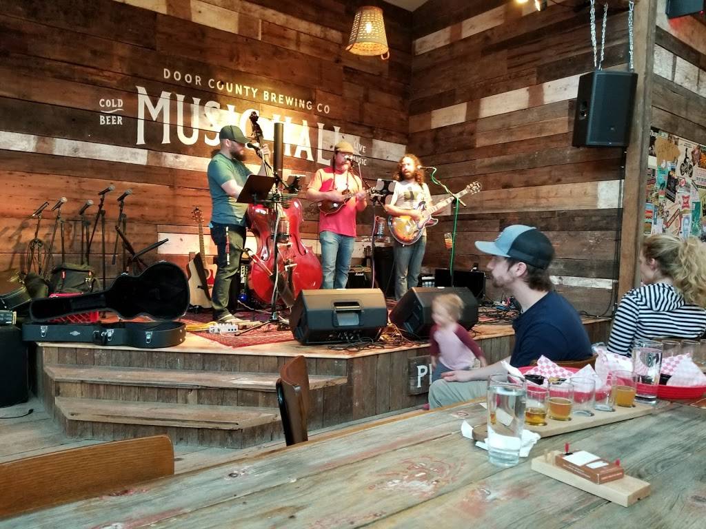 Door County Brewing Co. Taproom and Music Hall | restaurant | 8099 State Rte 57, Baileys Harbor, WI 54202, USA | 9204127226 OR +1 920-412-7226