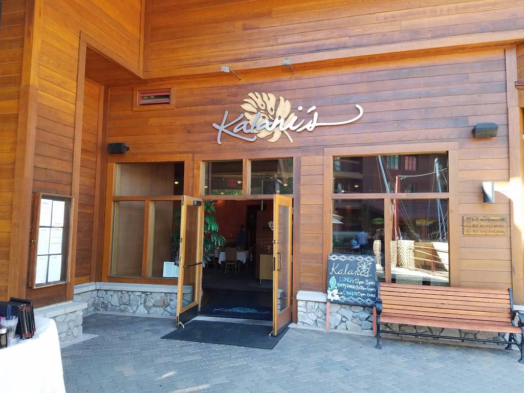 Kalanis | restaurant | 1001 Heavenly Village Way #26, South Lake Tahoe, CA 96150, USA | 5305446100 OR +1 530-544-6100