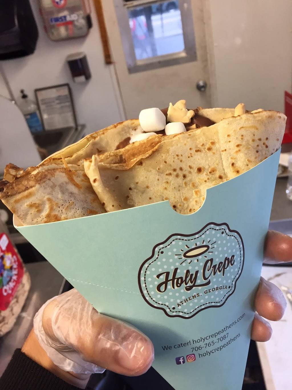 Holy Crepe LLC | restaurant | 197 Park Ave, Athens, GA 30601, USA | 7067657087 OR +1 706-765-7087
