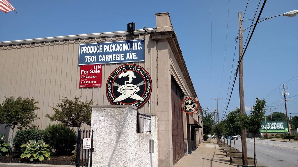 Souper Market Inc | restaurant | 7501 Carnegie Ave, Cleveland, OH 44103, USA | 2163611355 OR +1 216-361-1355