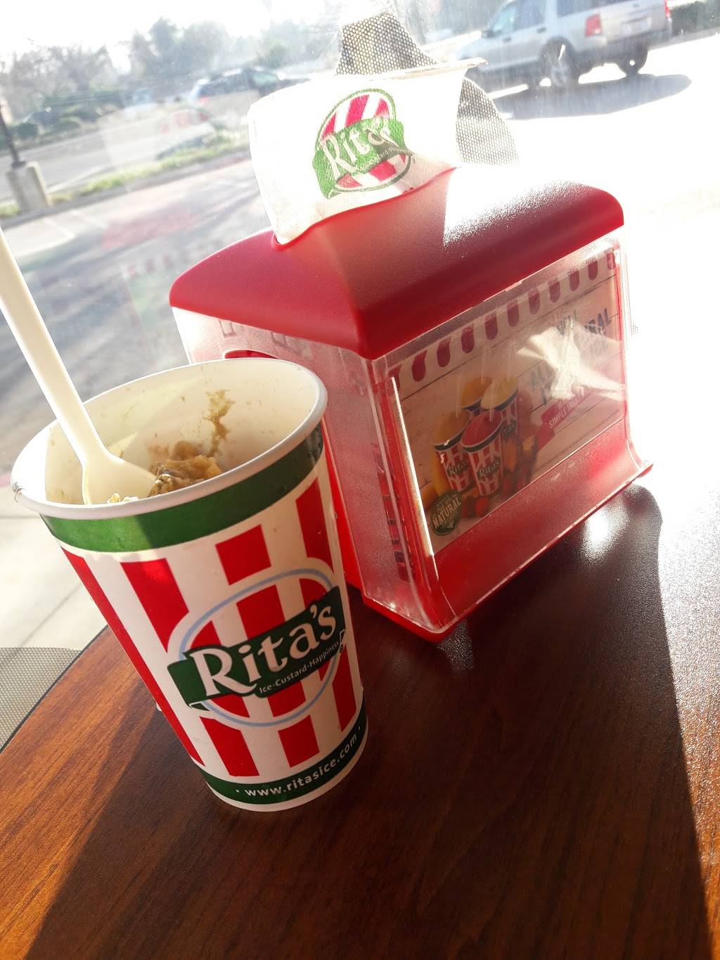 Ritas Italian Ice & Frozen Custard | restaurant | 2001 McHenry Ave, Modesto, CA 95350, USA | 2095695295 OR +1 209-569-5295
